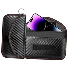 1 Pack Faraday Pouch Bag for Phone and Car Keys, RFID Signal Blocking Holder,