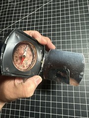 West Germany High End Compass Kompass Wilkie schwarz Germany vintage Rare