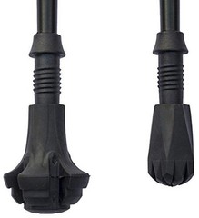 A ALAFEN Replacement Rubber Tips Set for Trekking Pole Walking Hiking A-Mix