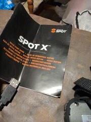 SPOT X Satellite GPS Messenger Communicator Bluetooth SOS Orange/Black SPOTXB