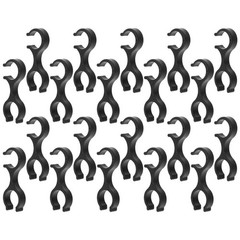 20 Pcs Climbing Stick Pole External Lock Trekking Clamp Accessories