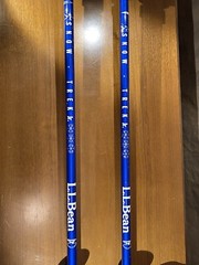Blue L.L. Bean Retractable Snow Trek Jr Hiking Stick (Pre Owned)