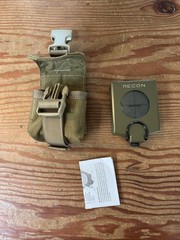 Recon Multifunctional Metal Sighting Navigation Compass W /Inclinometer