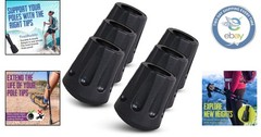Universal 11mm Trekking Pole Tips – 6 Durable Rubber Tips for Enhanced Traction