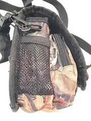 GPS Outfitters, MicroPak 25507, Camo, Multi Pockets, Zip, Buckle, Strap, New