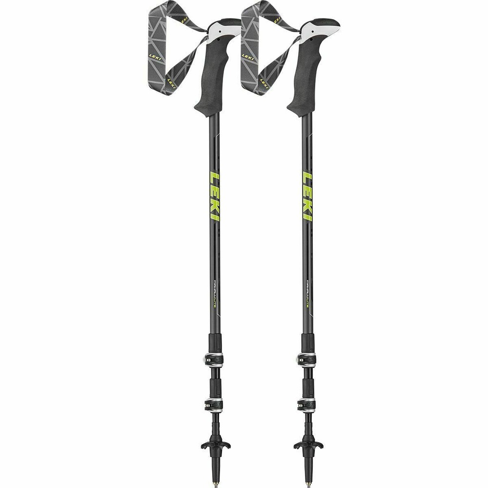 Leki Makalu lite hiking poles trekking poles up to 130cm telescopic RRP 139.95