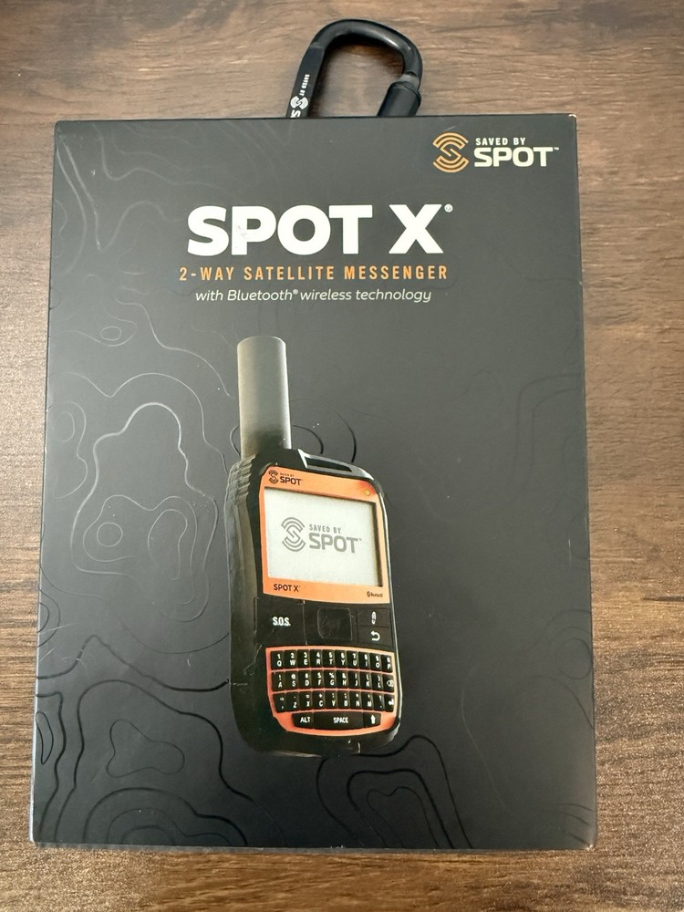 Spot X 2-Way Satellite Messenger GPS Bluetooth Orange/Black Hiking