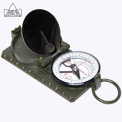 Green Metal Aluminum Compass DQL-7