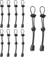 10 Pack Outdoor Hiking Stick & Gear Holders with Reflective Strips