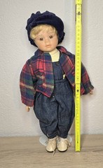 Artist doll porcelain doll doll 40 cm collector Vintage