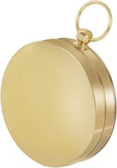 Gold Pocket Watch Compass – Perfect Portable Navigation for Outdoor Adventures