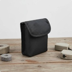 Compass Pouch Black Top-Cover-Top Pouch Small