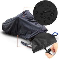 Waterproof Outdoor Snowmobile Cover Double Layer PVC Coating Dustproof