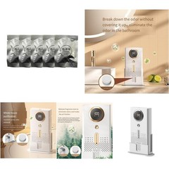 Portable Air Purifier with USB Power and Aroma Diffuser for Home and Office