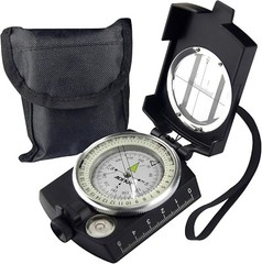 Multi-Functional AF-4580 Military Compass with Pouch – Perfect for Adventurers