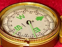 Lensatic Engineer Metal Flip Liquid Compass Japan