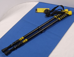 PRL) NATIONAL GEOGRAPHIC ANTI-SHOCK WALKING POLES BASTONI DA PASSEGGIO ANTIURTO