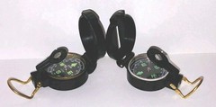 Engineer Directional & Lensatic Compass Lot Academy Boy Scout Camping Hiking