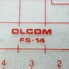 Orienteering Compass Olcom Fs-14 With Lanyard Made In Japan