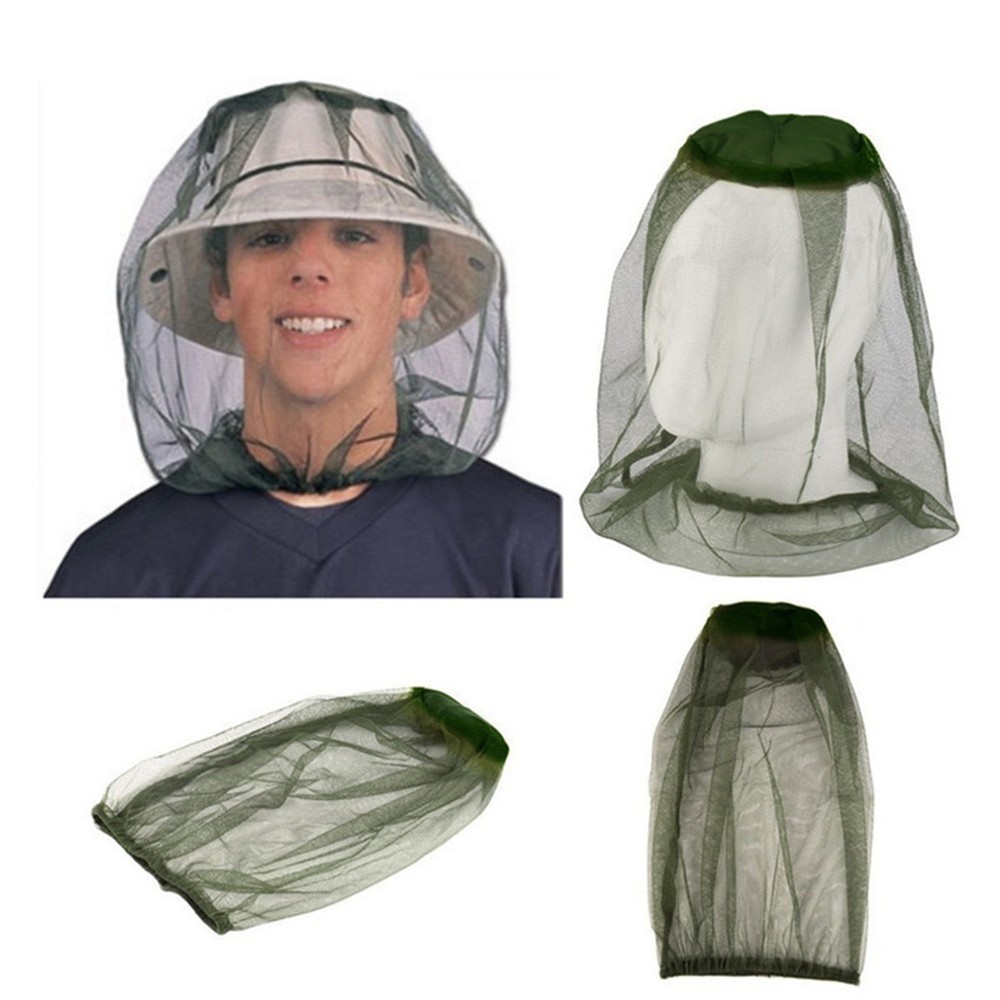 Head Net Hat 3 Pack – for UV Resistant Nylon Mesh for Outdoor For Protection
