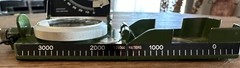 Konus 4075 Konustar-11 Metal Compass, Liquid Filled w/ Clinometer, Green Italian