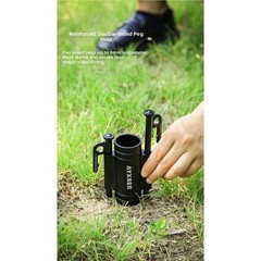 Aluminum Alloy Support Rod with 33mm Wide Opening for Adjustable Pole Mounting