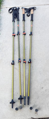 2 Sets of Ozark Trail Trekking Poles 100-135CM –4A