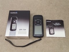 Garmin 72H GPS Handheld Personal Navigator Works but User Item