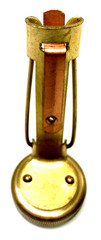 Vintage Brass Tru Nord Compensated Compass, Locking PinClip Brainerd. Free Ship