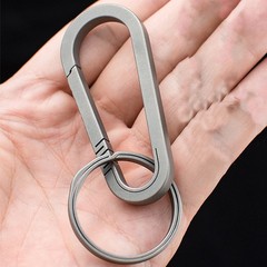 Alloy Carabiner Aviation-grade Titanium Construction Ergonomic Flexibility