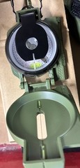 Cammenga Lensatic Phosphorescent Military Compass – Model 27 – Olive Drab