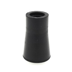 2 pieces rubber foot protective cap for trekking and hiking poles 12mm
