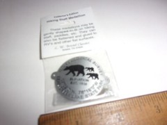 Bear Creek Lake Hiking Staff Stick Medallion NEW L.W. Bristol Classics