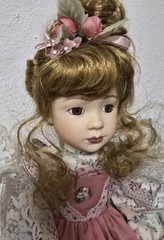 Artist doll porcelain doll 42 cm collector rarity Vintage