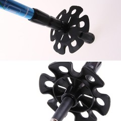 12pcs Trekking Outdoor Camp Hiking Pole Walking Cane Snowflake Basket