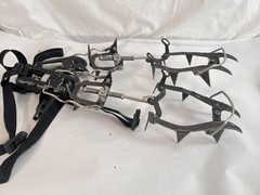 Vintage GAB Crampons Ice Climbing Mountaineering Adjustable Made West Germany