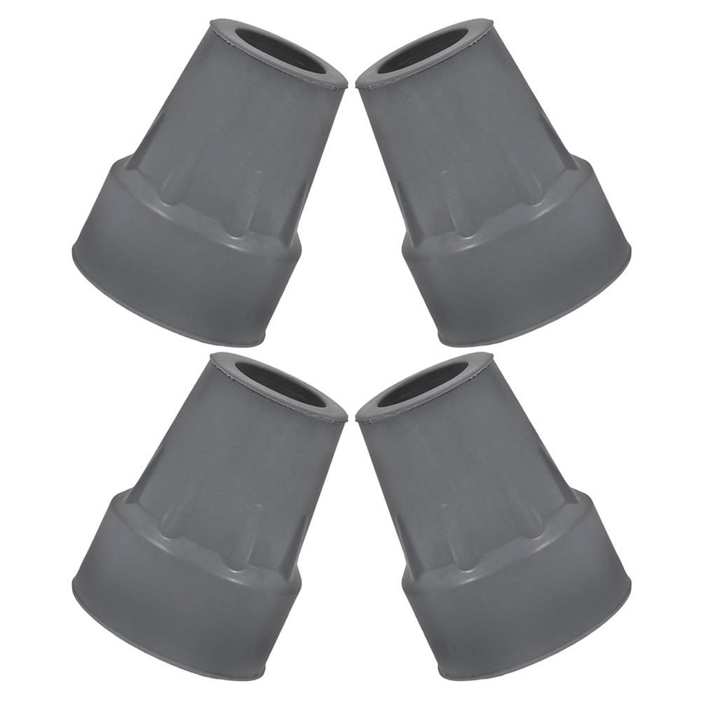 4 Pcs Anti Rubber Replacement Tips For Trekking Poles And Walking Sticks