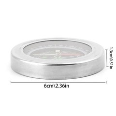 Durable Sturdy Lightweight Practical Well-Made Long-Lasting Orienteering Compass