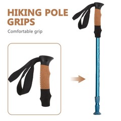 Cane Replacement Hand Grip Wood Walking Cork Rod Grips Stick Handle
