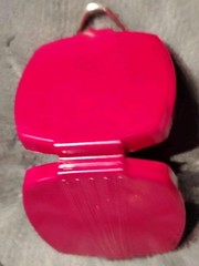 Vintage Taylor Gydeway Compass Bakelite Case Red Folding Case
