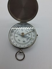 Vintage Pocket Compass West Germany – Military Style Rare
