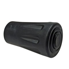 8Pcs Trekking Pole Tips Replacement Protectors, Rubber Feet for 11mm, Black