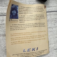 LEKI German Engineered Trekking & Hiking Pole Super Lock Czech Republic 57” New