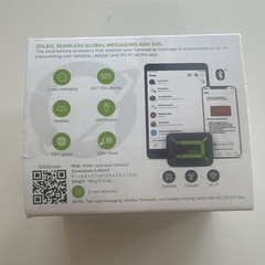 ZOLEO Satellite Communicator GPS SOS Bluetooth Waterproof Weather Black/Green