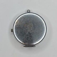 Vintage YCM Japan Stainless Steel Pocket Hiking Backpacking Compass, As Pictured