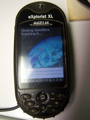 Magellan eXplorist XL Handheld GPS Unit Portable Waterproof geocache w/ xtras