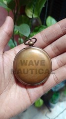 Brass Sundial Compass Vintage Pocket Style Nautical Antique Gift