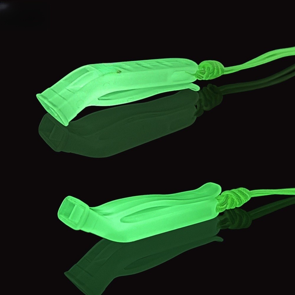Outdoor Safety Whistle with Waterproof Material and Dual Frequency Technolo