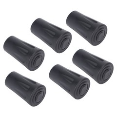 20Pcs Hiking Pole Tips Anti Slip 11mm Hole Reduce Wear Hiking Pole Ends NY