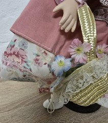 Artist doll porcelain doll 42 cm collector rarity Vintage